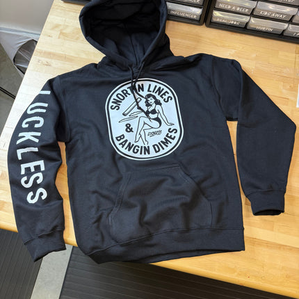 Snortin Lines and Bangin Dimes Hoodie