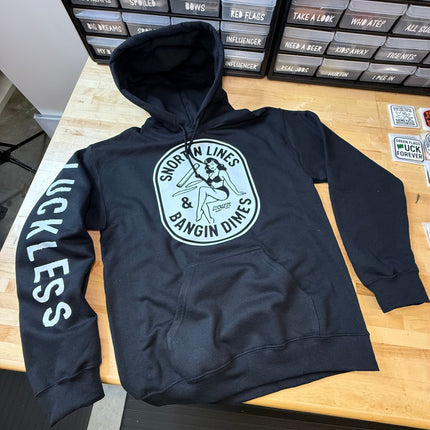 Snortin Lines and Bangin Dimes Hoodie