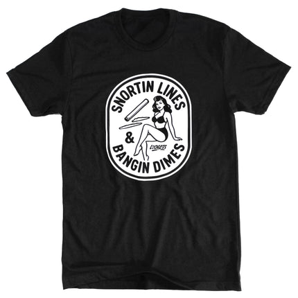 Lines and Dimes | Tee