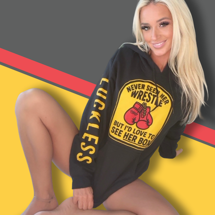 Never Seen Her Wrestle But I'd Love to See Her Box Hoodie