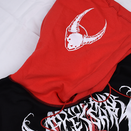 Mosh Pit Pullover Hoodie Black