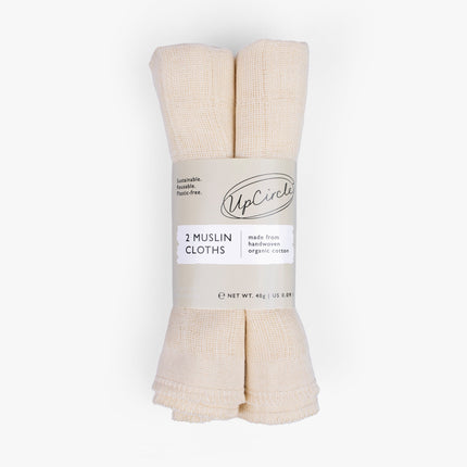 Organic Muslin Face Cloths