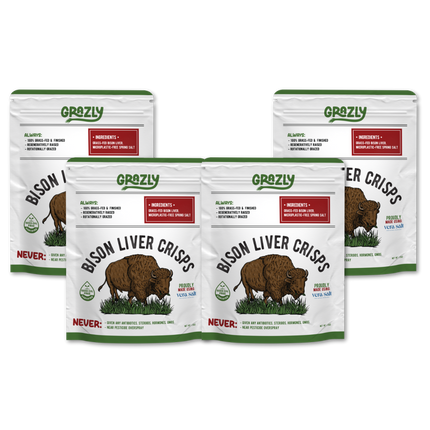 Bison Liver Crisps - 100% Grass-Fed/Finished