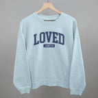 Oversized Boxy Crew / Nantucket Breeze / S