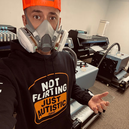 Not Flirting Just Autistic Hoodie