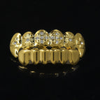 Gold, set (upper cross diamond + lower glossy surface)