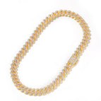 (13Mm wide) gold / 7Inch bracelet (about 18cm in length)