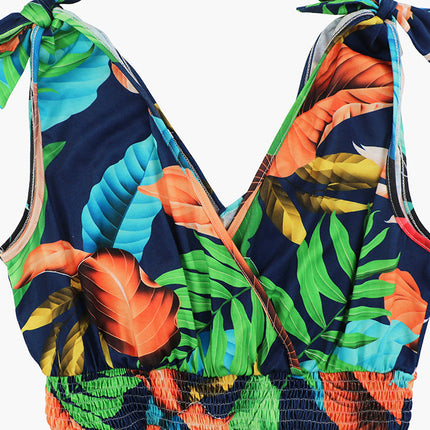 Hawaiian Beach Dress Summer Print Long Skirt Women's Dress