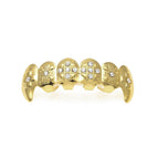 Gold, Upper Teeth (Cross Diamond)