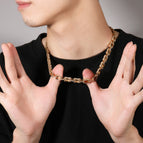 gold / 18Inch necklace