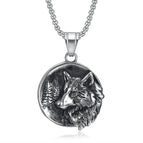 Style 5 Wolf Head Silver