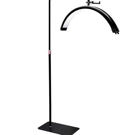 Tattoo Estheticians Pmu Eyelash LED Floor Light,  moon Lamp with phone holder
