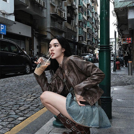 2023 summer detachable belt denim pleated bandeau denim dress