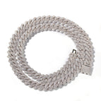 (13Mm wide) silver / 7Inch bracelet (about 18cm in length)