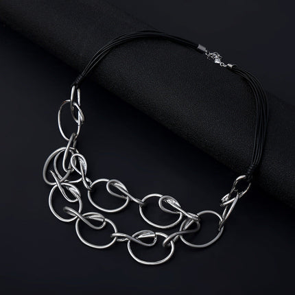 thnic Multi-Layer Clavicle Necklace