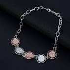 337 Silver + Rose Gold