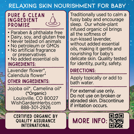 Oh Baby Oil, Lavender