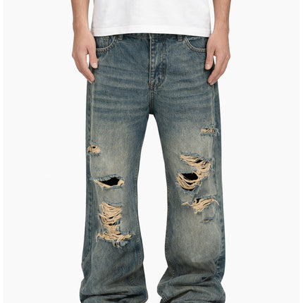 SANDWASH DISTRESSED DENIM