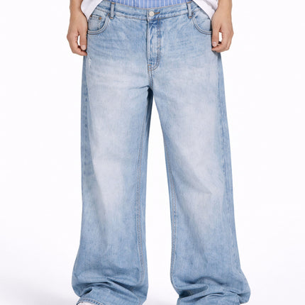 CONTRAST BOXER DENIM