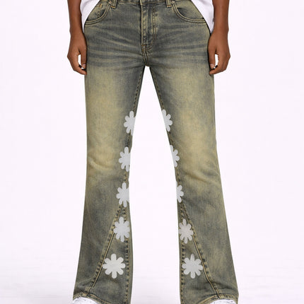VINTAGE ASTERISK FLARE DENIM