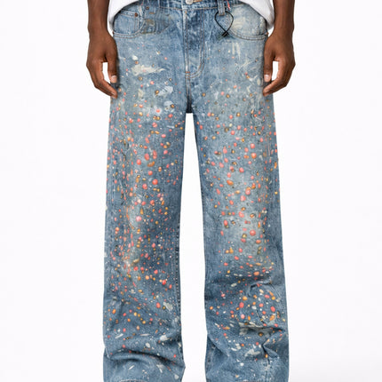 CANDY STUDDED DENIM