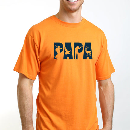PAPA Men's Bamboo Viscose/Organic Cotton Short Sleeve Graphic T-Shirt