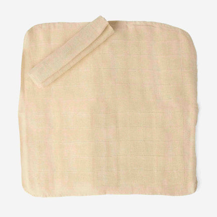 Organic Muslin Face Cloths