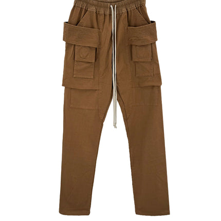 DESERT DROP-CROTCH DRAWSTRING CARGO PANTS