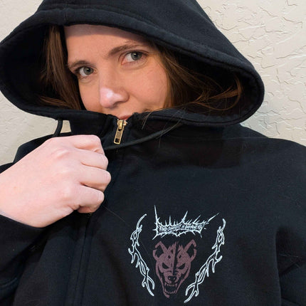 Mantra Zip Up Hoodie