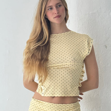 LIANA TOP IN BUTTER