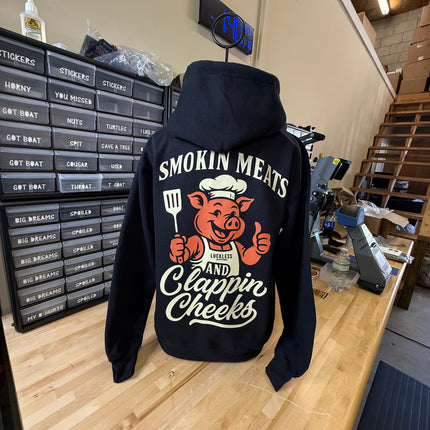 Smokin Meats and Clappin Cheeks Hoodie