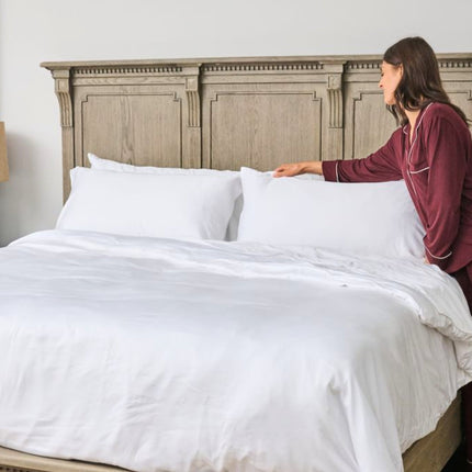 Down + Feather Chamber Pillow
