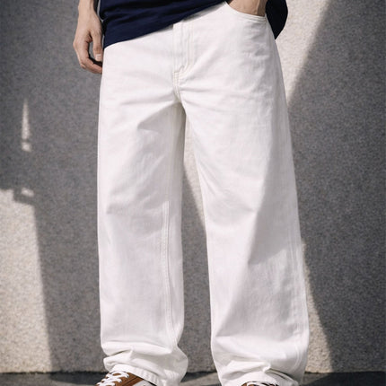 IVORY RELAXED DENIM [STRETCH]