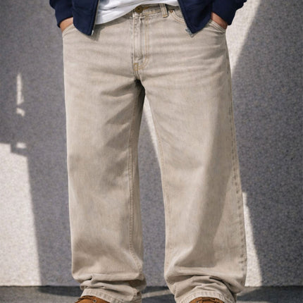 SAND RELAXED DENIM