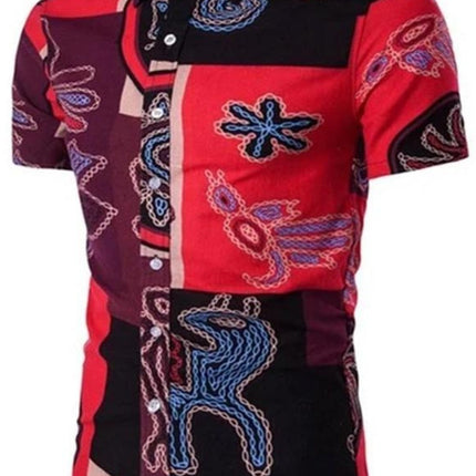 African Print Dashiki Shirt