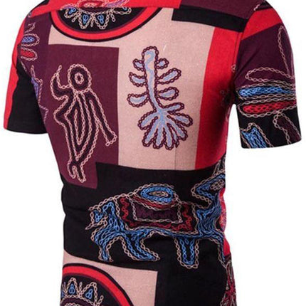 African Print Dashiki Shirt