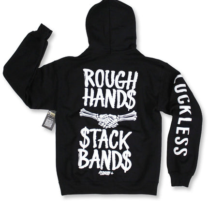 Rough Hands Stack Bands Hoodie