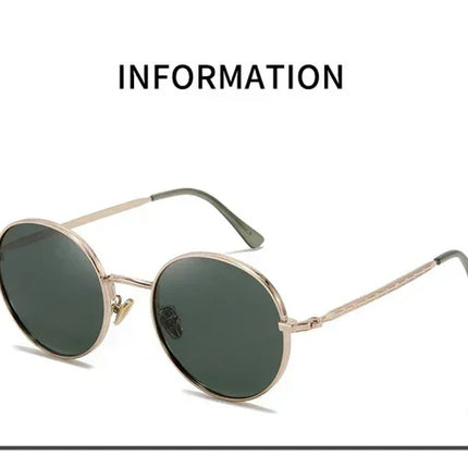 Steampunk Round Polarized Sunglasses With Prescription Women Men UV400 Anti-glare Myopia Sun Glasses Power 0 -0.5 -0.75 To -6.0