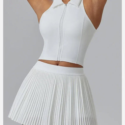Floral Discount Sports Skirt for Women Quick-drying Badminton Tennis Trousers Skirt Fitness Half-body Pleated Skirt Shorts