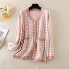 metal button pink / One Size