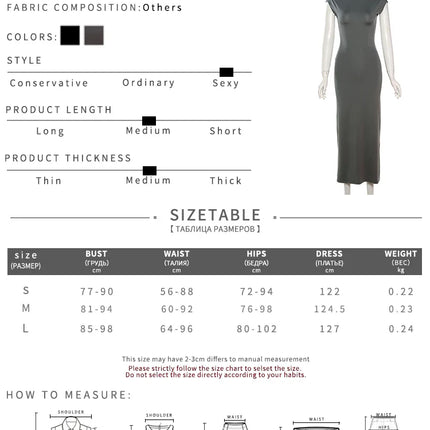 Elegant Short Sleeve Bodycon Maxi Dress O-neck Backless Lady Dresses