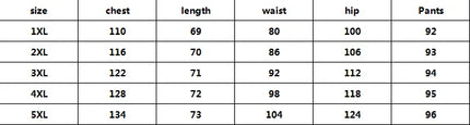 Summer Plus Size Women's Printed Comfortable Casual Set