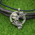 Leather Chain Bronze