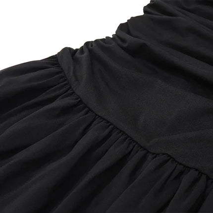 Ruched Bodycon Maxi Dress | Square Neck Slip Dress -femstylo