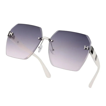 2025 New Fashion Sunglasses Luxury Brand Designer Women Men Retro Square Big Frame Eyewear Uv400 Outdoors Glasses Box Packaging