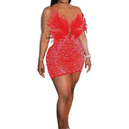 red dress / XL