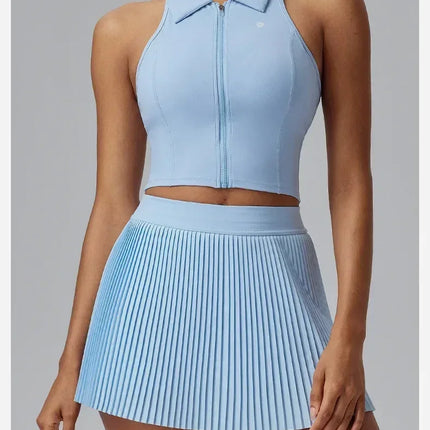 Floral Discount Sports Skirt for Women Quick-drying Badminton Tennis Trousers Skirt Fitness Half-body Pleated Skirt Shorts