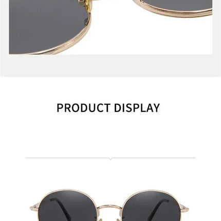 Steampunk Round Polarized Sunglasses With Prescription Women Men UV400 Anti-glare Myopia Sun Glasses Power 0 -0.5 -0.75 To -6.0