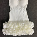WHITE / L