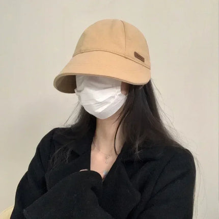 Women's Foldable Sunhat Summer Outdoor Beach Fisherman Hat Sunscreen UV Protection Cap Adjustable Cotton Wide Brim Bucket Caps